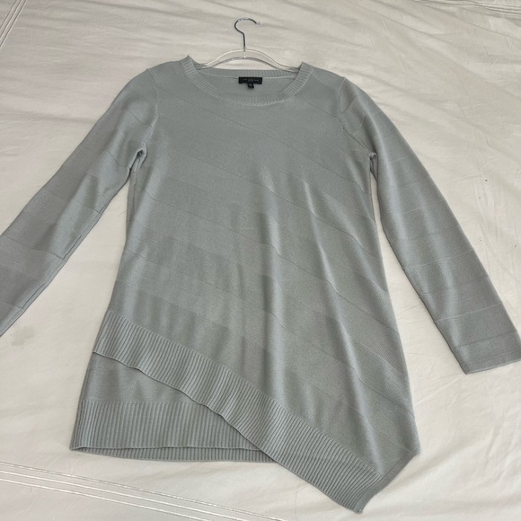 Long lightweight grey sweater - Picture 2 of 2